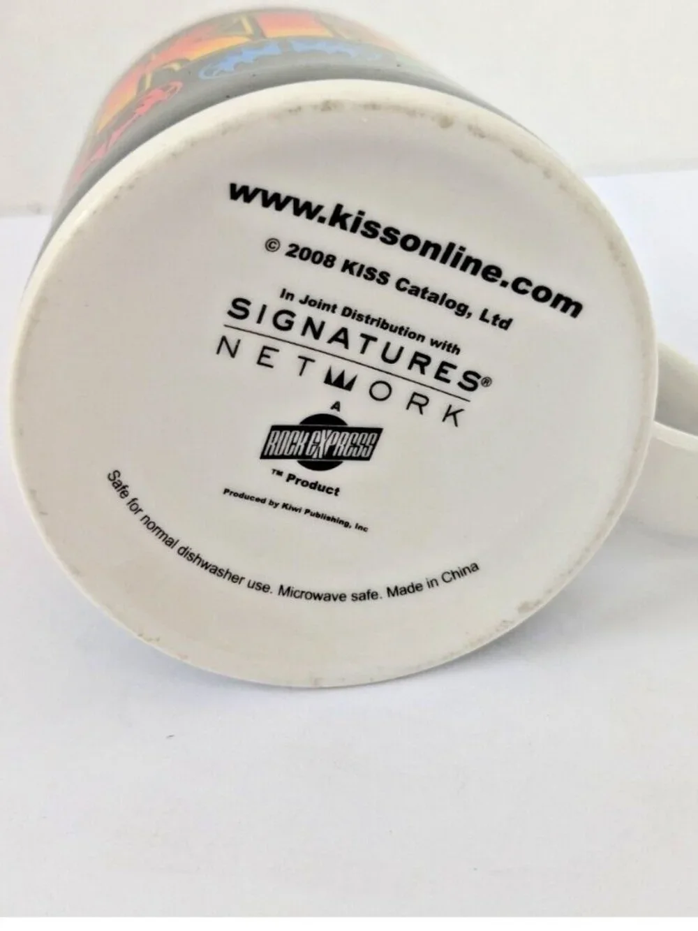 KISS MUG COFFEE TEA SIGNATURES NETWORK ROCK EXPRESS - Picture 4 of 4
